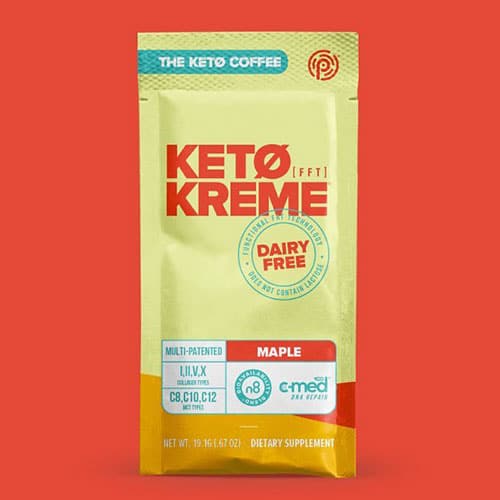 Dairy-free Keto Kreme Maple