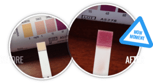 keto urine test result