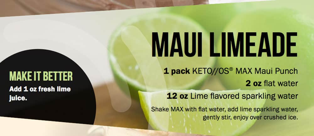 Keto Maui Limeade