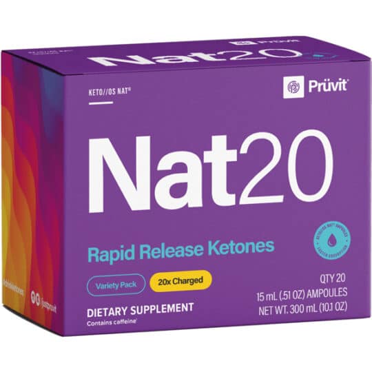 Keto OS NAT by Pruvit | All Natural Ketones